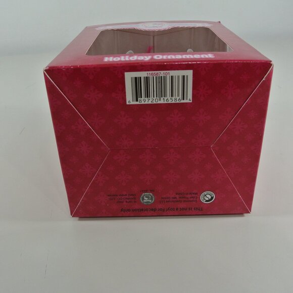 HELLO KITTY Vintage Christmas Decoration Ornament In Original Box Pink Star - Picture 4 of 4